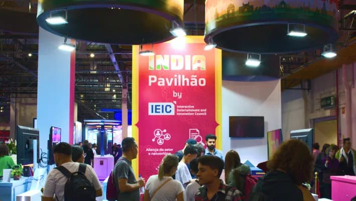 India Pavilion at Brasil Game Show 2023